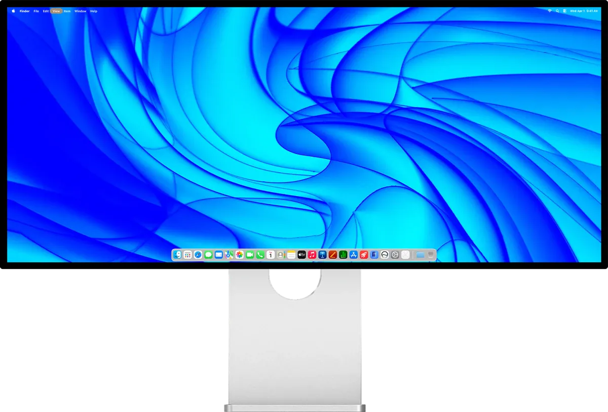 Kuycon W34KB, 34 colių itin platus 5K2K monitorius, vaizdas iš priekio