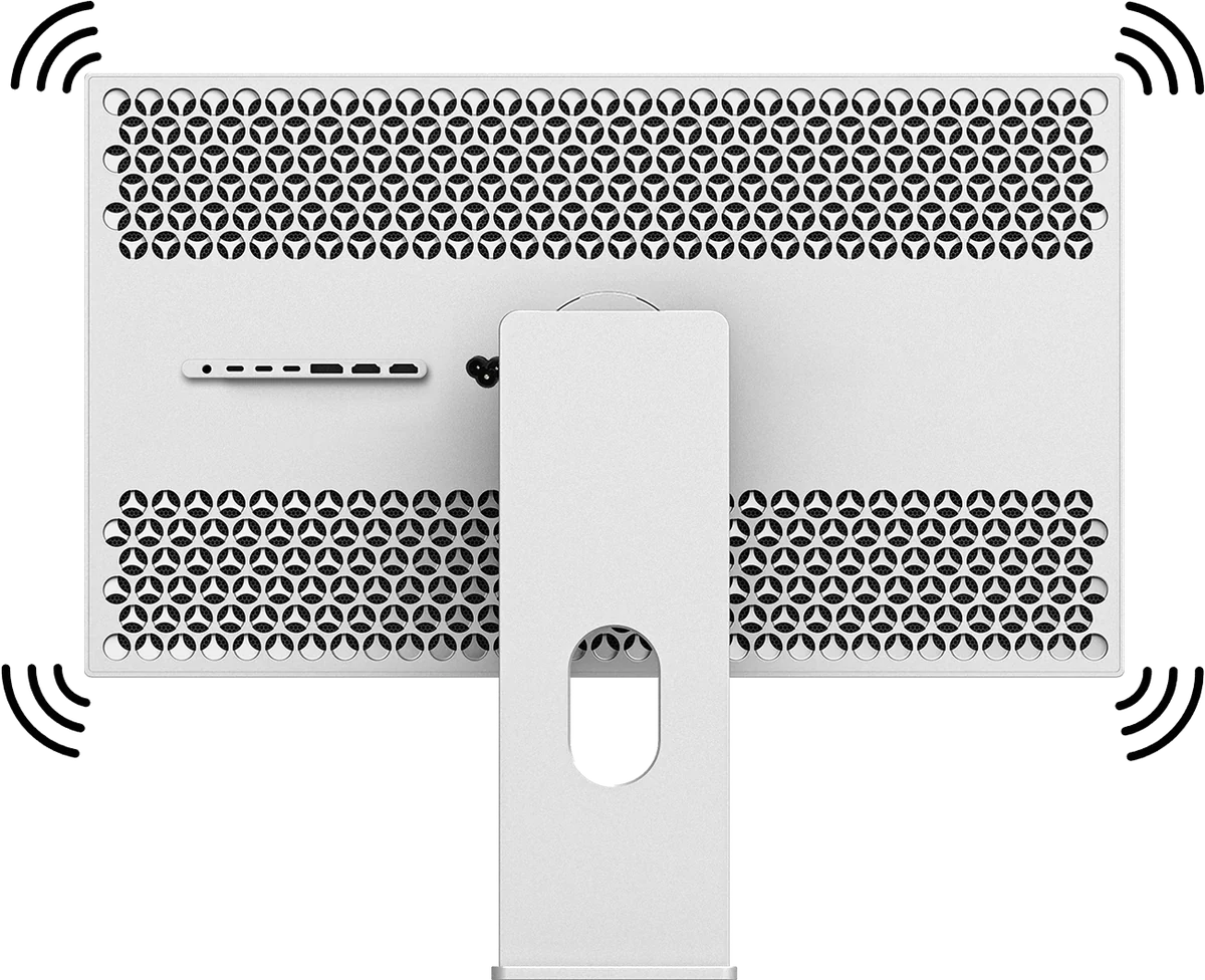 Kuycon P32T - Perforated back