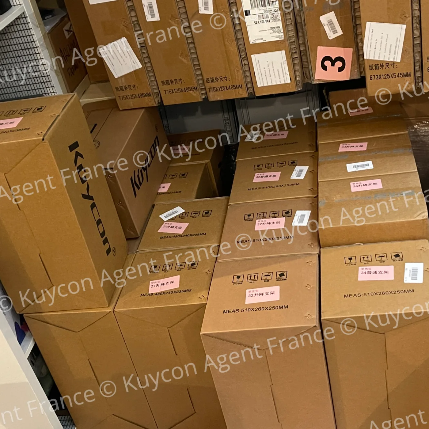 Kuycon monitor stands in stock